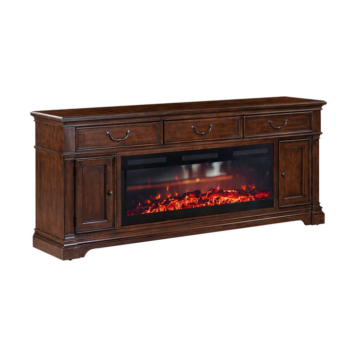 Fireplace TV Consoles 512 84 Inch Console w/ Fire FTS - Furniture 4 Less (Jacksonville, NC)