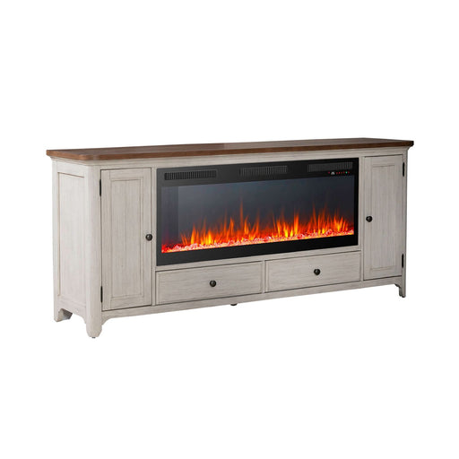 Fireplace TV Consoles 652 80 Inch Console w/ Fire FTS - Furniture 4 Less (Jacksonville, NC)