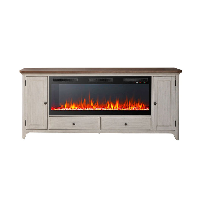 Fireplace TV Consoles 652 80 Inch Console w/ Fire FTS - Furniture 4 Less (Jacksonville, NC)