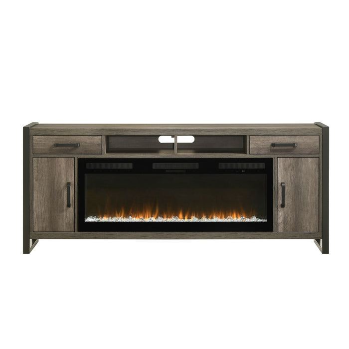 Fireplace TV Consoles 686 78 Inch Console w/ Fire FTS - Furniture 4 Less (Jacksonville, NC)