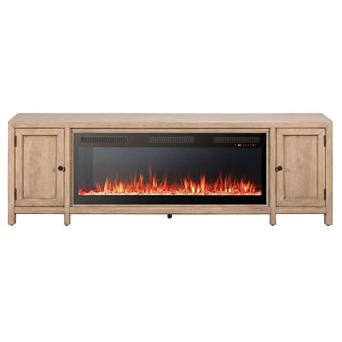 Fireplace TV Consoles 780 82 Inch Console w/ Fire FTS - Furniture 4 Less (Jacksonville, NC)