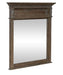 Liberty Furniture Carlisle Court Landscape Mirror in Chestnut with Dusty Wax - Furniture 4 Less (Jacksonville, NC)