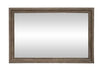 Liberty Furniture Town & Country Landscape Mirror in Dusty Taupe - Furniture 4 Less (Jacksonville, NC)