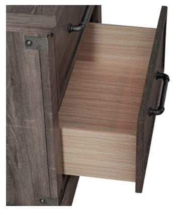 Liberty Furniture Lakeside Haven Nightstand w/ Charging Station in Brownstone - Furniture 4 Less (Jacksonville, NC)