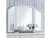 Liberty Furniture Summer House Vanity Mirror in Oyster White - Furniture 4 Less (Jacksonville, NC)