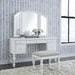 Liberty Furniture Summer House Vanity Mirror in Oyster White - Furniture 4 Less (Jacksonville, NC)