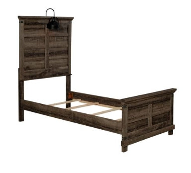 Liberty Furniture Lakeside Haven Twin Panel Bed in Brownstone - Furniture 4 Less (Jacksonville, NC)