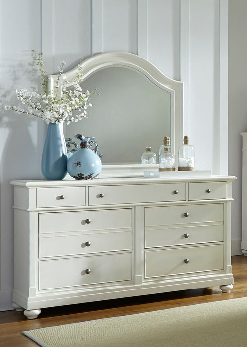 Liberty Furniture Harbor View II 7 Drawer Dresser in Linen through 9/15 - Furniture 4 Less (Jacksonville, NC)
